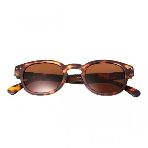 Ultra Brown Tortoiseshell Frame With Smoked Lenses Round Sunglasses For Men Women Circular Sunglasses UV400 Protection UVA UVB Adults Retro Sunglasses