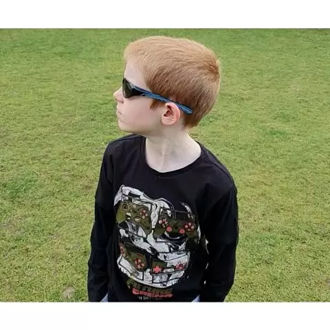Boys wrap around hot sale sunglasses