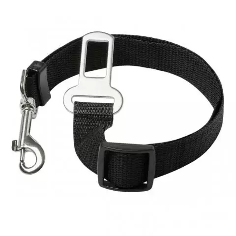 Adjustable dog seat belt best sale