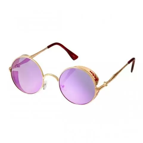 Round sunglasses purple lenses online