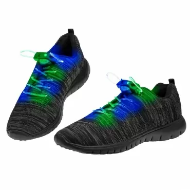 Kayau Multi-Color LED Laces Flashing bright shoelaces for Disco Dance Party 