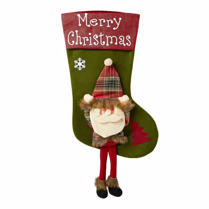 Ultra Christmas Stockings with Dangly Legs Christmas Stockings Large 3D ...