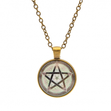 Pagan Star 2 Style Steampunk Necklaces Classic Cyber Punk Victorian Mens Womens Jewellery Chain and Pendant Copper Vintage Cosplay