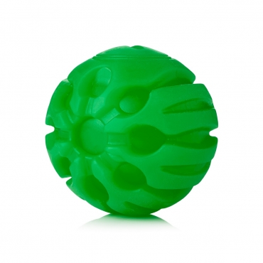 Ultra Green Coloured LED Dog Balls Flashing Glow in the Dark Light Up Dog Toys Virtually Indestructible Ball Perfect for Dog Games Including Catch Ball Glow Balls for Dogs Flashing Durable Dog Ball