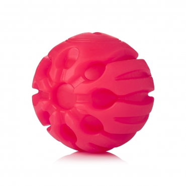 Ultra Pink Coloured LED Dog Balls Flashing Glow in the Dark Light Up Dog Toys Virtually Indestructible Ball Perfect for Dog Games Including Catch Ball Glow Balls for Dogs Flashing Durable Dog Ball