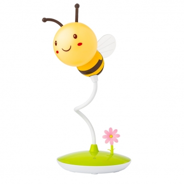 Ultra Honey Bee LED Night Light Portable Touch Sensitive Cute Bumblebee Flexible Dimmable Sensor USB Rechargeable Childrens Baby Bedrooms Office Gift