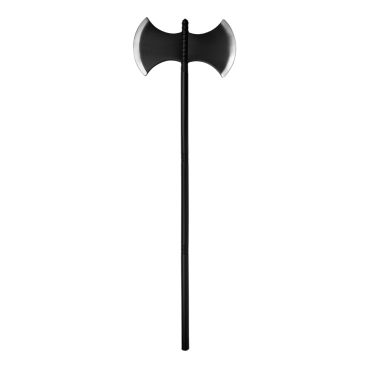 Ultra Dual Axe Executioners Axe Costume Accessory for Halloween Fancy Dress Prop for Death Devils Reapers or Killers