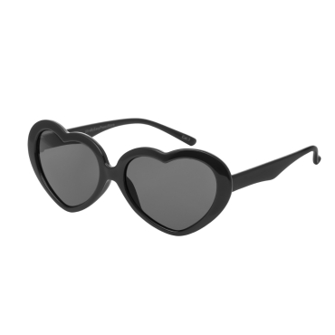 Ultra Black Heart Sunglasses Classic Heart Glasses in a Love Heart Style Frame for Children Girls with UV400 Protection Retro Lolita Love Frame Sun Glasses Kids Girls Heart Shaped Sunglasses Shades