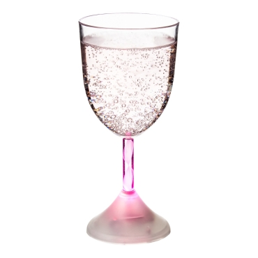 Ultra LED Gin Glass Light Up LED Light Plastic Wine Glasses Ideal for Light Up Presents Red Wine Glasses White Wine Glasses or Cocktail Glasses or Gin Glass Novelty Wine Glass Champagne Flutes