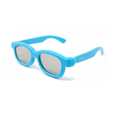 Packs of 1 to 5 Blue Childrens Passive 3D Glasses for Kids Universal for Passive TVs Cinema and Projectors Such as RealD Toshiba LG Panasonic