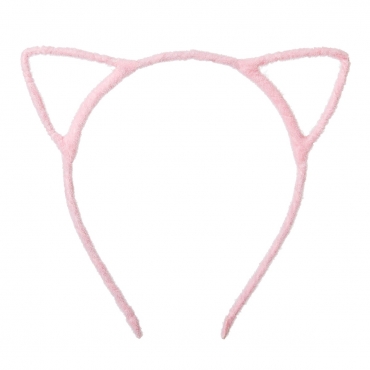 Pink Fuzzy Cat Ear Head Band Cat Headbands For Women Adults or Children Cute Animal Ears Black Leopard Ears Cat Headbands Ears