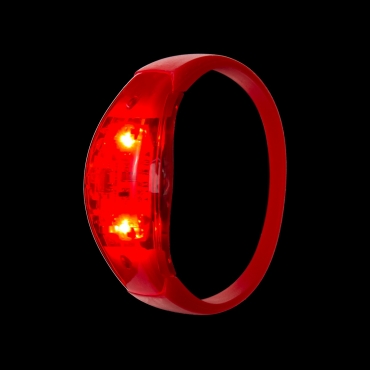 Red Coloured Sound Activated LED Bracelets Glowing Voice Control Wristband LED Light Up Flashing Adult Children Party Men Women Music Rave