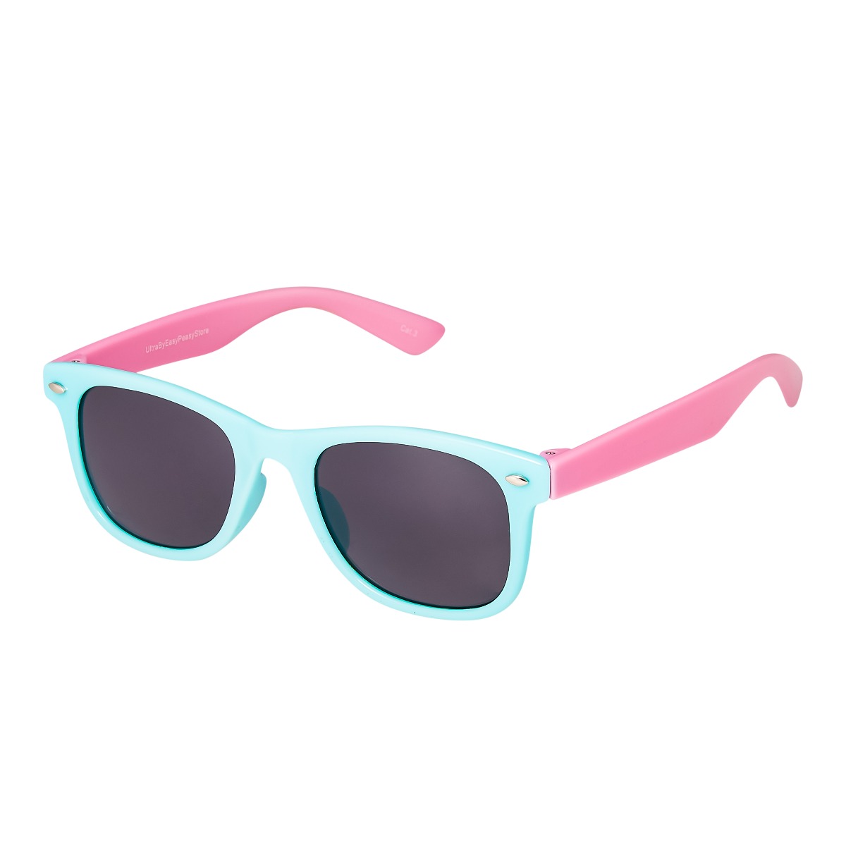 Kids Rubber Flexible Polarized Sunglasses With Strap 100% UVA & UVB 