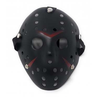 Ultra Black Adults Mask Halloween Killer Mask Hockey Mask Festival Hacker Masks Fancy Dress Costume vS Cosplay Horror Mens Womens Halloween Scary Face Mask Adult Masks Childs Masks