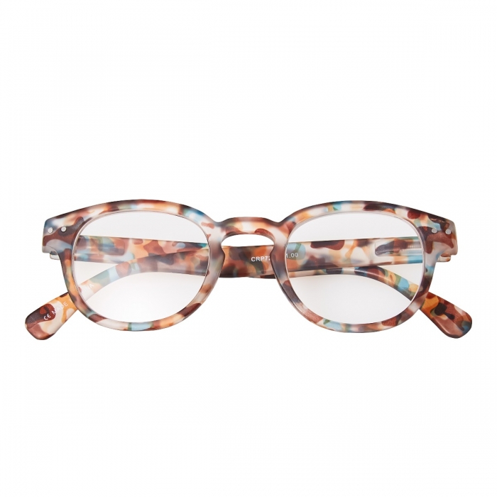 Blue Tortoise Shell Adults Horn Rimmed Reading Glasses Mens Womens Non Prescription Eyewear 1 5 To 3 5