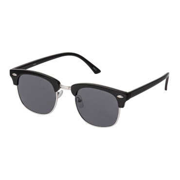 Ultra Adults Black Half Rimmed Classic Mens Womens Sunglasses Retro UV400 Rimmed Fashion Glasses Shades Eyewear Rivet Horn Rimmed Unisex