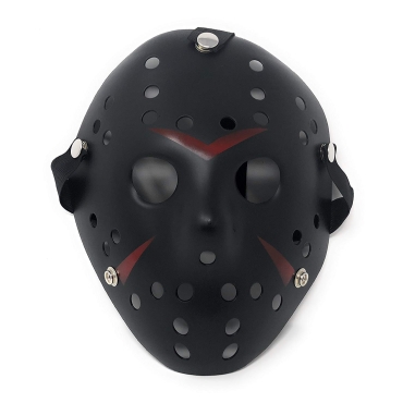 Ultra Black Adults Mask Halloween Killer Mask Hockey Mask Festival Hacker Masks Fancy Dress Costume vS Cosplay Horror Mens Womens Halloween Scary Face Mask Adult Masks Childs Masks