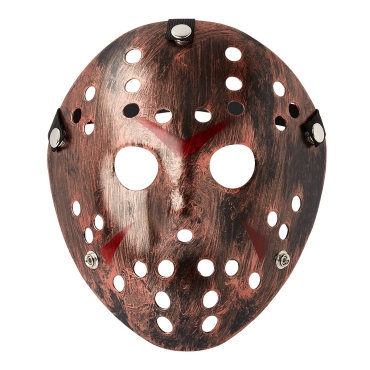 Ultra Bronze Adults Mask Halloween Killer Hockey Festival Hacker Fancy Dress vS Cosplay Horror Prop Mens Womens Scary Face Mask