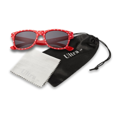 Ultra Spotty Childrens Sunglasses Classic Kids Glasses UV400 UVA UVB Protection Girls Boys Retro Fashion Shades Unisex Suitable for Ages 3 to 10 Years