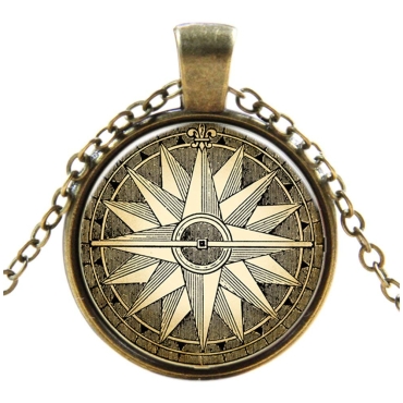 Multi Forked Star Style Steampunk Necklaces Classic Cyber Punk Victorian Mens Womens Jewellery Chain and Pendant Copper Vintage Cosplay