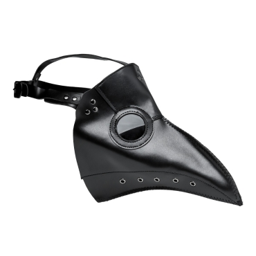 Ultra Plague Doctor Mask Scary Halloween Victorian Style Bird Beak Mask for Adults PU Leather Costume Prop Gothic Retro Realistic Steampunk Dress Up Doctors Mask for Men and Women Cosplay Dr