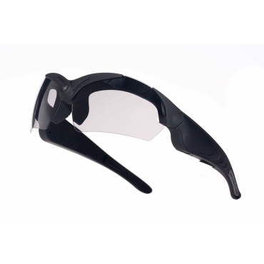 Ultra POV HD Camera Glasses 720p HD High Resolution Handsfree Video Recording Picture Taking Outdoor Sunglasses Expandable Memory Sports 4 Lenses