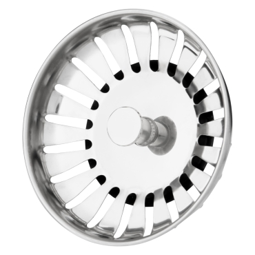 Ultra 2 x  Kitchen Sink Strainer Plug - Stainless Steel, Thick & Durable Sink Plug Replacement, 80mm Hole Diameter, for Kitchen Sinks, Pop-Up Kitchen Sink Plugs & Strainers Sink Filter Basin Strainer