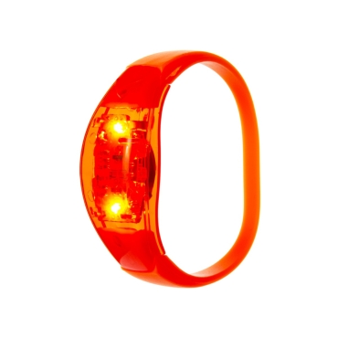 Ultra Orange LED Sound Activated Bracelets Adults Party Music Rave Voice