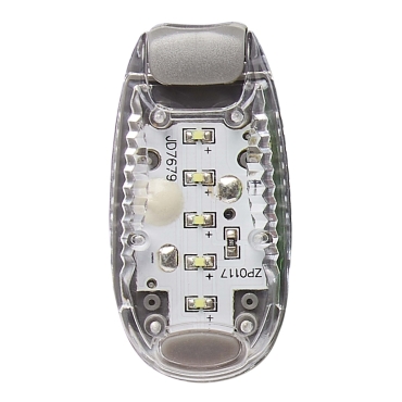 LED Safety Lights Clip On Flashing Strobe Light High Visibility for Running Jogging Walking Cycling for Kids Dog Bicycle Bike Lights Helmet Light Tail Light Hi Vis Armbands Running Armband-white