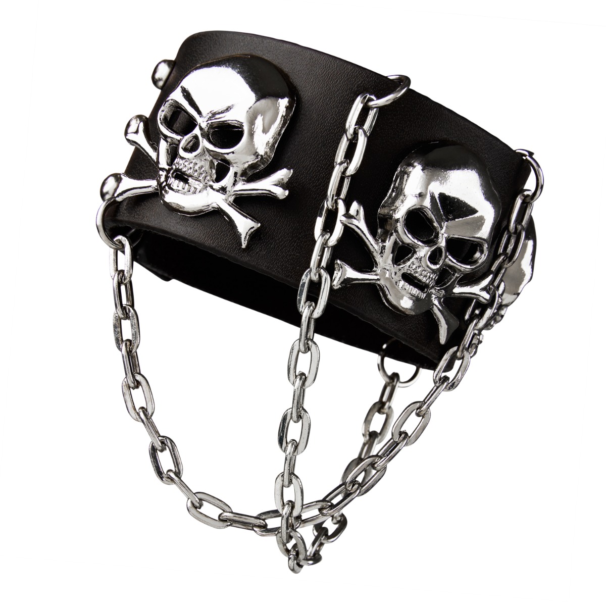 Leather Gothic Accessories, Emo Accessories Bracelet